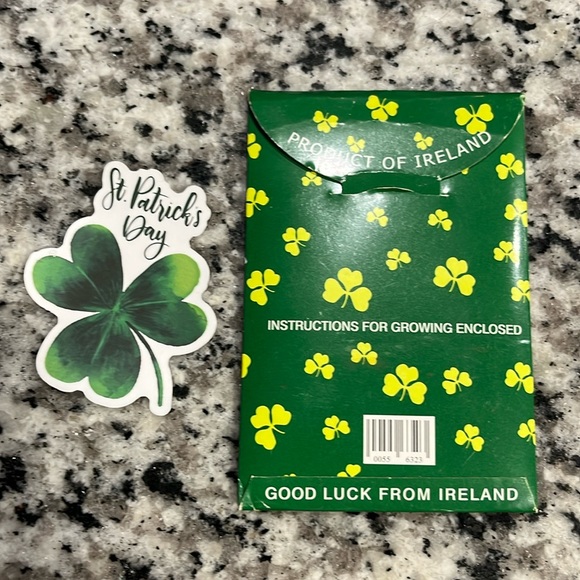 GENUINE ☘️ SHAMROCK SEEDS🍀S̥ͦT̥ͦ.P̥ͦḀͦT̥ͦR̥ͦI̥ͦC̥ͦK̥ͦS̥ͦ D̥ͦḀͦY̥ͦ ♾️ - Picture 5 of 6